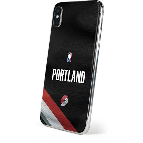 NBA Portland Trail Blazers Jersey iPhone XS Skin