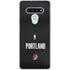 NBA Portland Trail Blazers Jersey LG Stylo 6 Clear Case