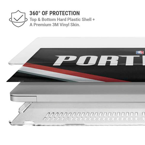 NBA Portland Trail Blazers Jersey MacBook Air 13in M1 (2021) Case plus Skin