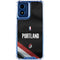 NBA Portland Trail Blazers Jersey Moto G 5G (2024) Clear Case
