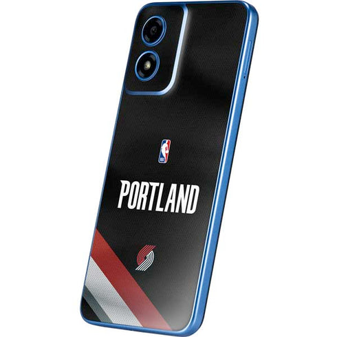 NBA Portland Trail Blazers Jersey Moto G Play 4G (2024) Skin