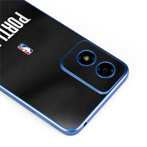 NBA Portland Trail Blazers Jersey Moto G Play 4G (2024) Skin