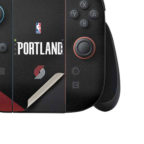 NBA Portland Trail Blazers Jersey Nintendo Switch 2 (2025) Joy-Con Controller Skin