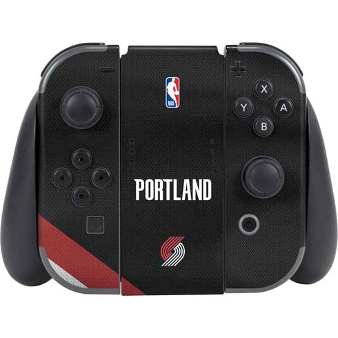 NBA Portland Trail Blazers Jersey Nintendo Switch (2017-2021) Joy-Con Controller Skin