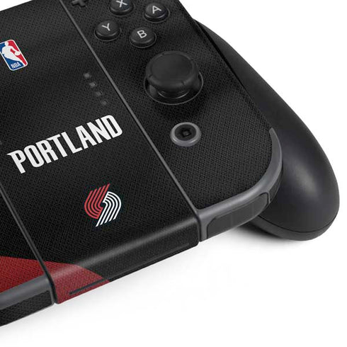 NBA Portland Trail Blazers Jersey Nintendo Switch (2017-2021) Joy-Con Controller Skin