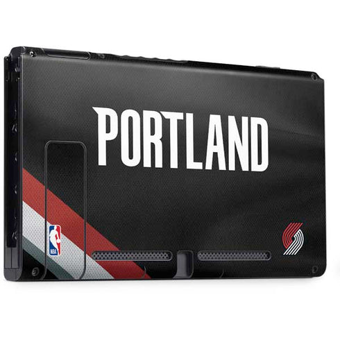NBA Portland Trail Blazers Jersey Nintendo Switch Bundle Skin