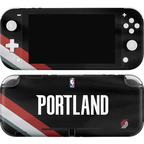 NBA Portland Trail Blazers Jersey Nintendo Switch Lite Skin
