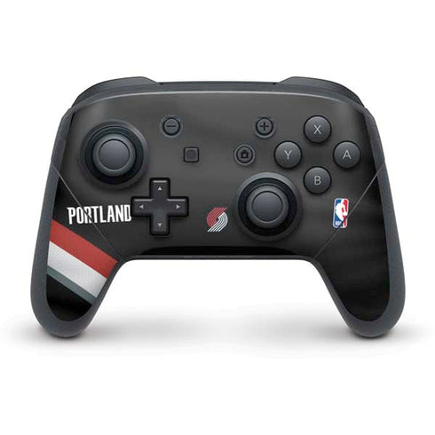 NBA Portland Trail Blazers Jersey Nintendo Switch Pro Controller Skin