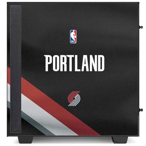 NBA Portland Trail Blazers Jersey NZXT H510 Compact ATX Mid-Tower Case Skin