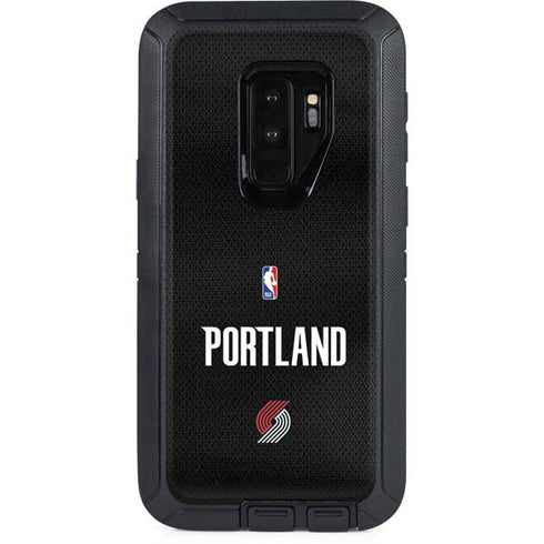 NBA Portland Trail Blazers Jersey Otterbox Defender Galaxy Skin
