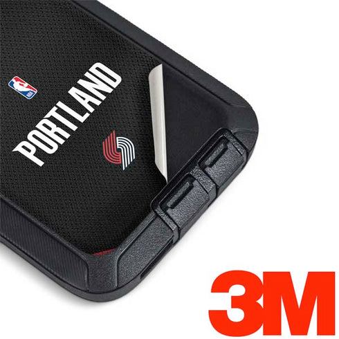 NBA Portland Trail Blazers Jersey Otterbox Defender Galaxy Skin