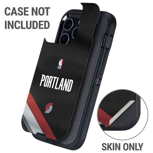 NBA Portland Trail Blazers Jersey Otterbox Defender iPhone Skin