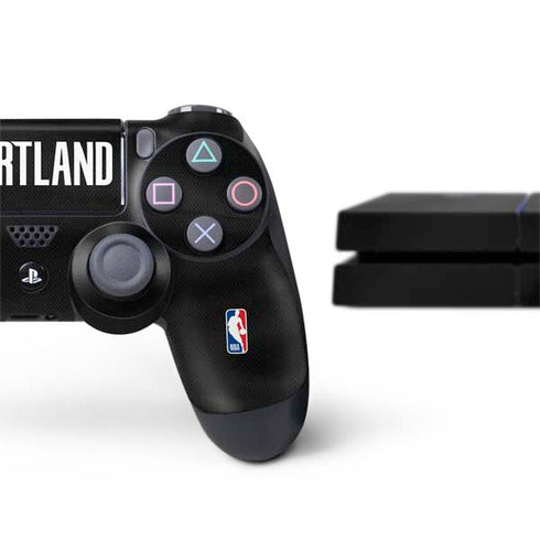 NBA Portland Trail Blazers Jersey PS4 Console and Controller Bundle Skin
