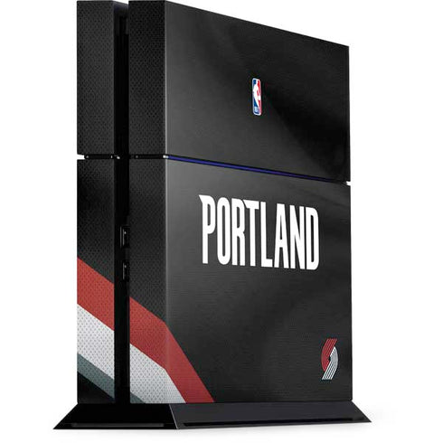 NBA Portland Trail Blazers Jersey PS4 Console Skin