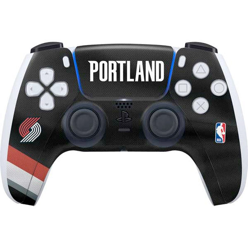 NBA Portland Trail Blazers Jersey PS5 Controller Skin
