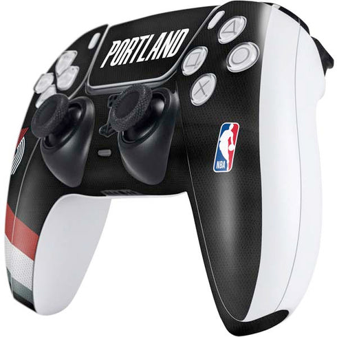 NBA Portland Trail Blazers Jersey PS5 Controller Skin