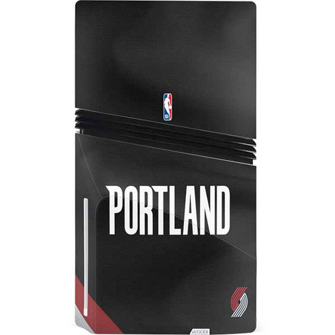NBA Portland Trail Blazers Jersey PS5 Pro Disk Console Skin