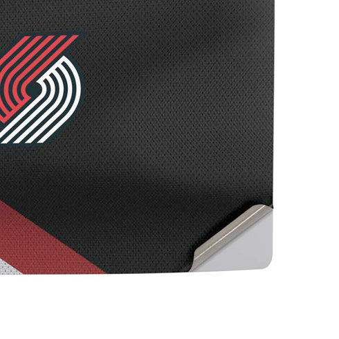NBA Portland Trail Blazers Jersey PS5 Slim Digital Edition Console Skin