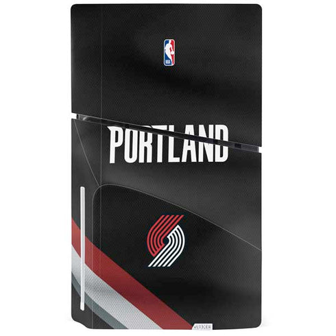 NBA Portland Trail Blazers Jersey PS5 Slim Disk Bundle Skin