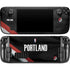 NBA Portland Trail Blazers Jersey Steam Deck Handheld Gaming Computer OLED Skin