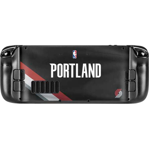 NBA Portland Trail Blazers Jersey Steam Deck Handheld Gaming Computer Skin