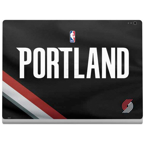 NBA Portland Trail Blazers Jersey Surface Book 2 13.5in Skin