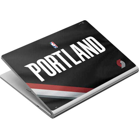 NBA Portland Trail Blazers Jersey Surface Book Skin
