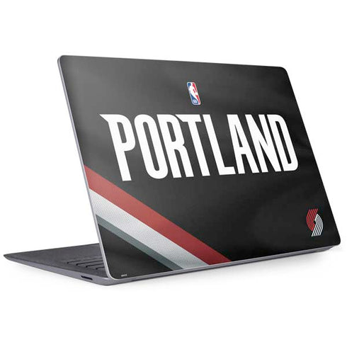 NBA Portland Trail Blazers Jersey Surface Laptop 3 13.5in Skin