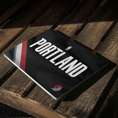 NBA Portland Trail Blazers Jersey Surface Laptop 3 13.5in Skin
