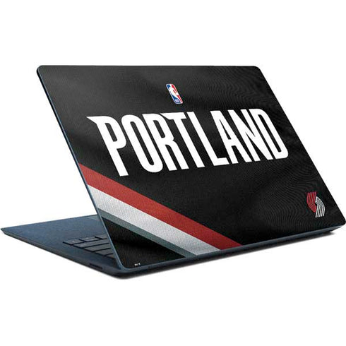 NBA Portland Trail Blazers Jersey Surface Laptop Skin