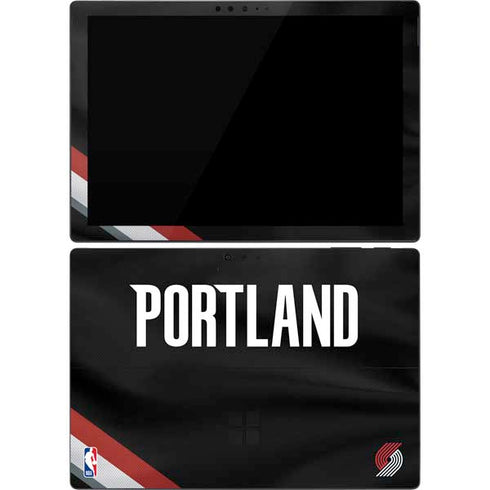 NBA Portland Trail Blazers Jersey Surface Pro 7 Skin