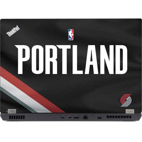 NBA Portland Trail Blazers Jersey Lenovo ThinkPad Skin