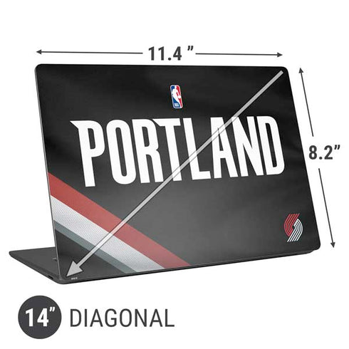 NBA Portland Trail Blazers Jersey Universal Laptop 14in (11.4 x 8.2in) Skin