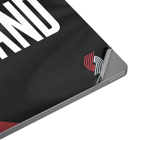 NBA Portland Trail Blazers Jersey Laptop Skins