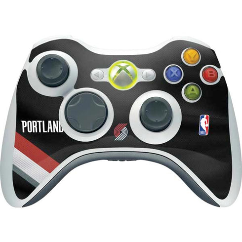 NBA Portland Trail Blazers Jersey Xbox 360 Wireless Controller Skin