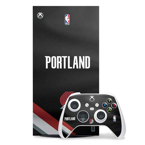 NBA Portland Trail Blazers Jersey XBox Series X Digital Edition Bundle Skin