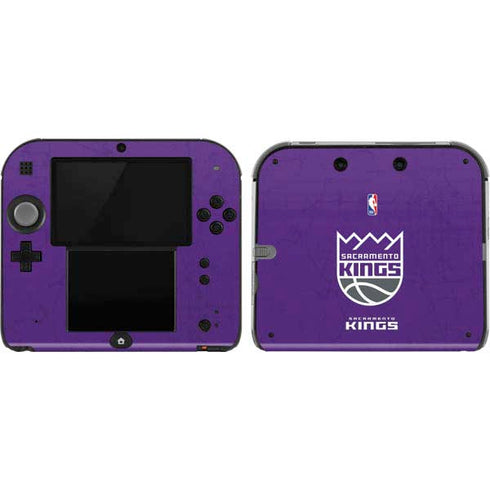 NBA Sacramento Kings Distressed Nintendo 2DS Skin