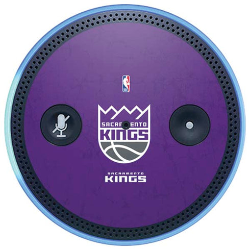 NBA Sacramento Kings Distressed Amazon Echo Skin