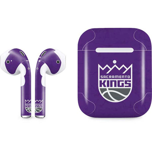 NBA Sacramento Kings Distressed Apple AirPods 2 Skin