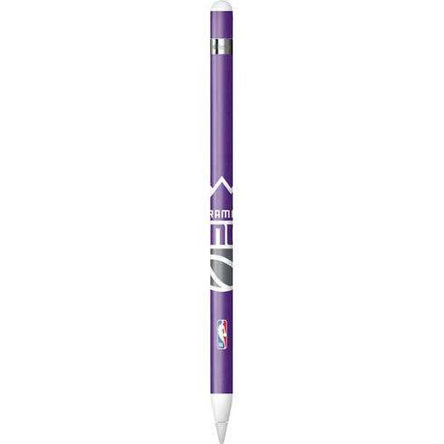 NBA Sacramento Kings Distressed Apple Pencil (1st Gen, 2017) Skin