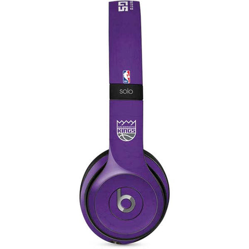 NBA Sacramento Kings Distressed Beats Solo 2 Wired Skin