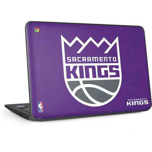 NBA Sacramento Kings Distressed HP Chromebook Skin