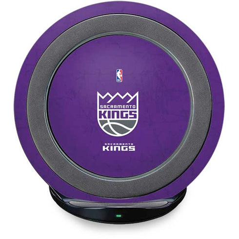 NBA Sacramento Kings Distressed Fast Charge Wireless Charging Stand Skin