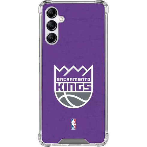 NBA Sacramento Kings Distressed Gabb Phone 4 Clear Case