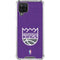 NBA Sacramento Kings Distressed Galaxy A12 Clear Case