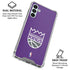NBA Sacramento Kings Distressed Galaxy A13 5G Clear Case