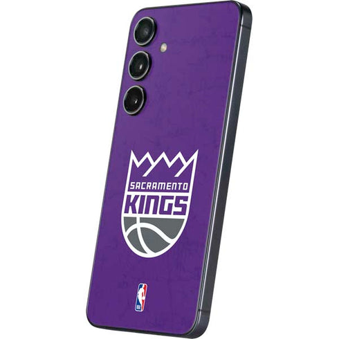 NBA Sacramento Kings Distressed Galaxy A16 5G Skin
