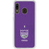 NBA Sacramento Kings Distressed Galaxy A20 Clear Case