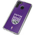 NBA Sacramento Kings Distressed Galaxy A21 Clear Case