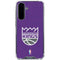 NBA Sacramento Kings Distressed Galaxy A36 5G Clear Case